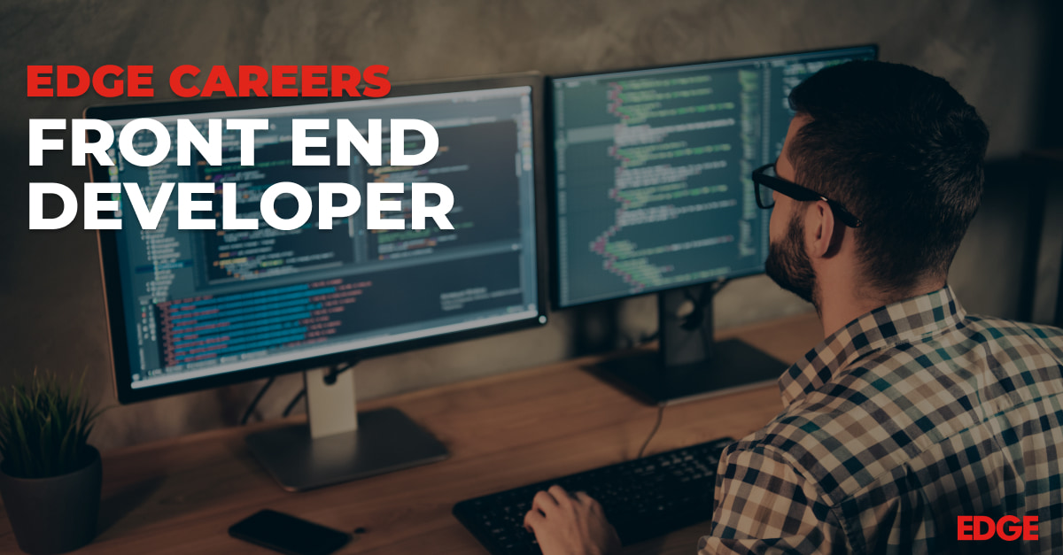 FrontEnd Developer Careers EDGE Creative
